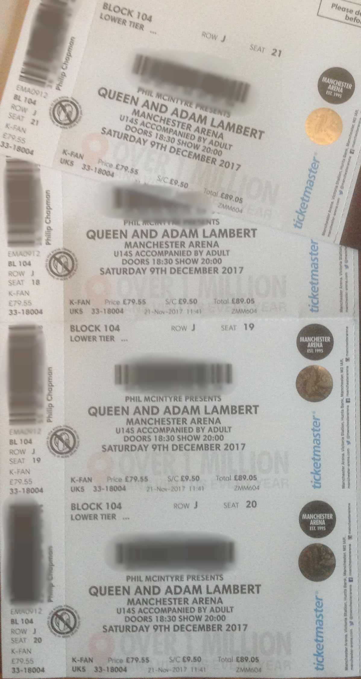 Q+AL tickets 2017